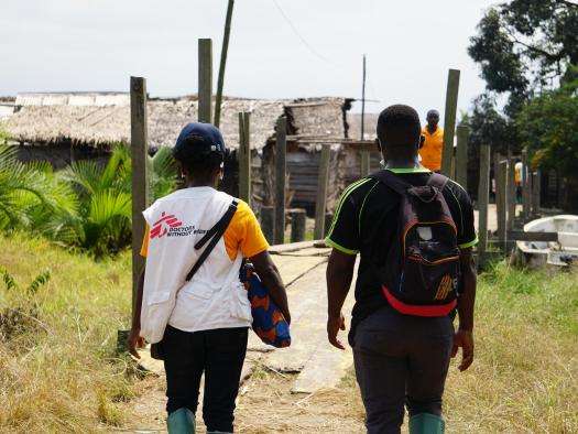 Cholera vaccination campaign in Enyenge, Southwest Cameroon
