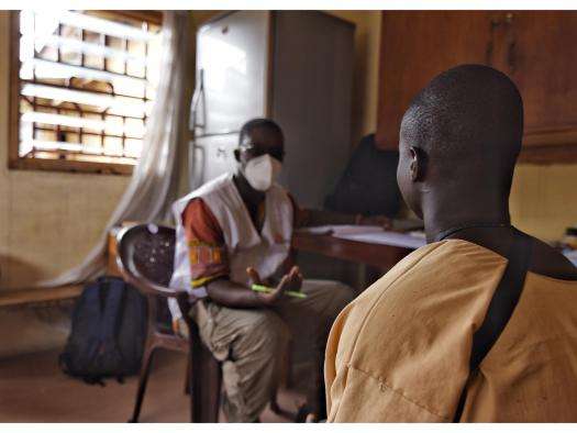 Screening session for TB