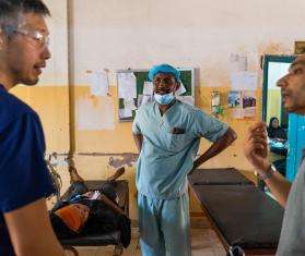 MSF's Emergency Surgical Team at Bashair Hospital in Khartoum, Sudan in 2023.