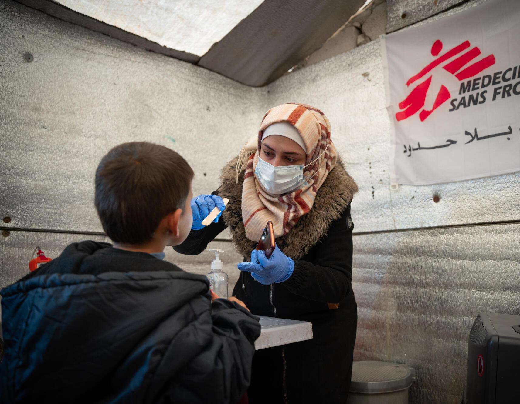 MSF medical activities in northwest Syria
