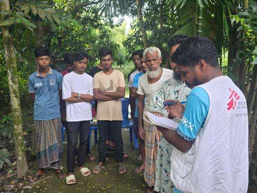 Emergency flood response in Bangladesh
