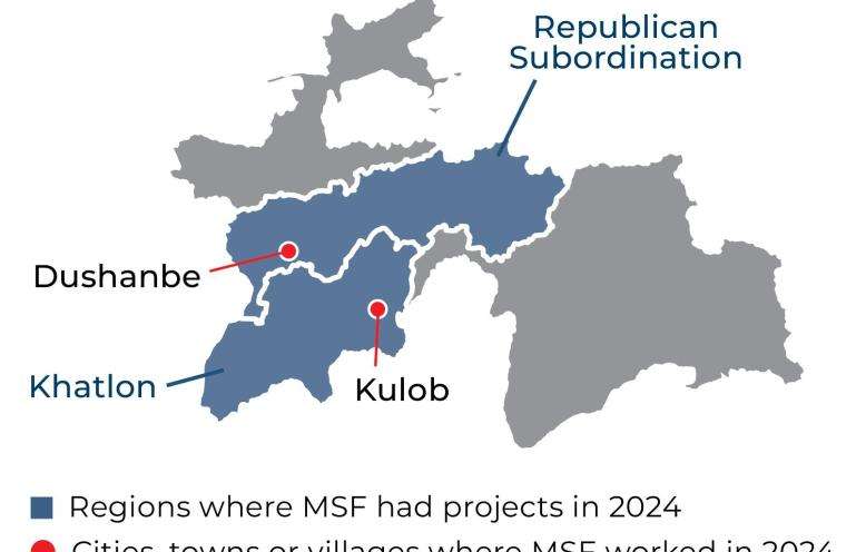 Tajikistan IAR map 2024