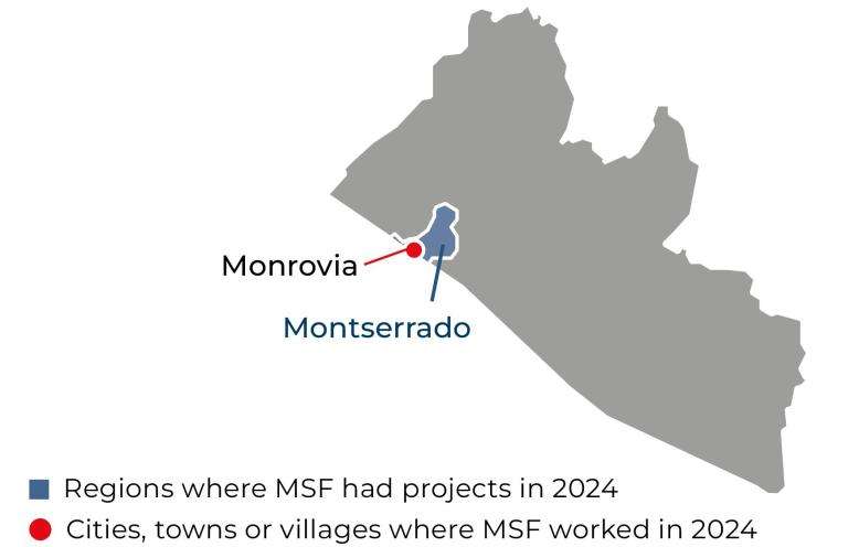 Liberia IAR map 2024