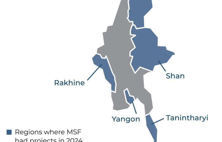 Myanmar IAR map 2024