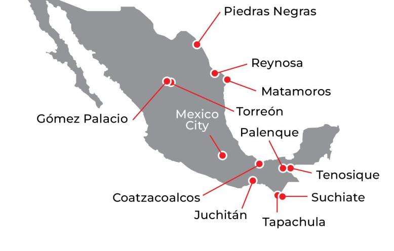 Mexico IAR map 2024