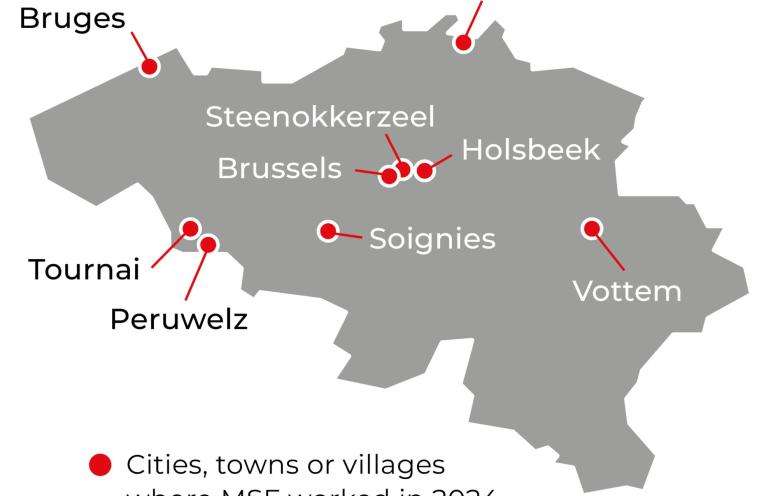 Belgium IAR map 2024