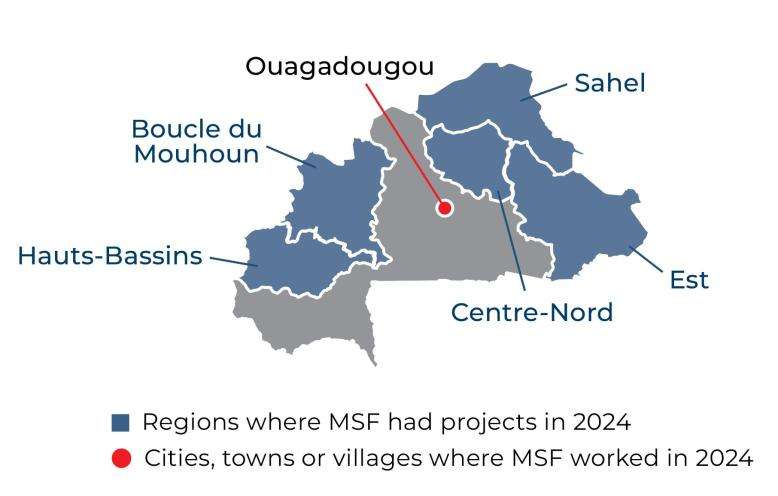 Burkina Faso IAR map 2024