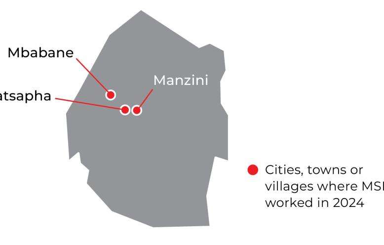 Eswatini IAR map 2024