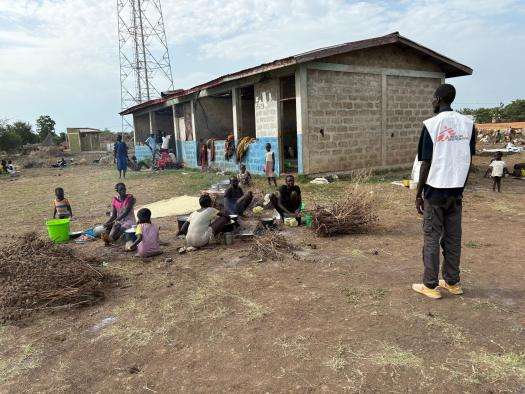 South Sudanese refugees in Ethiopia's Gambella region.