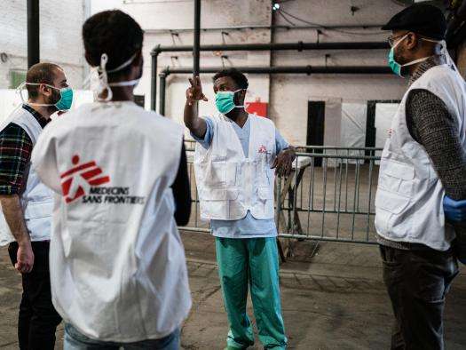 COVID-19 Tour and Taxi, Brussels