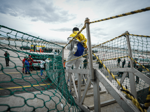 On the 22nd of November, all 57 survivors rescue by MSF team disembarked safely in Ravenna, the place of safety assigned by the italian authorities.